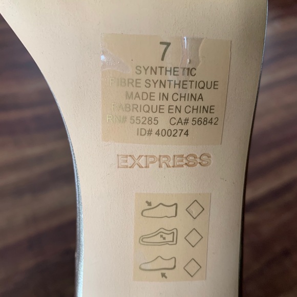 Express Strappy Low Heel Sandals - Picture 3 of 5